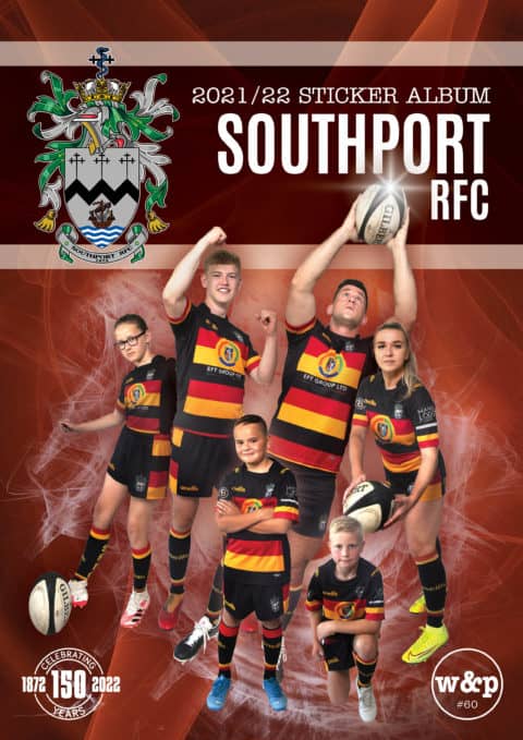Southport Rugby Club is launching an official club sticker book to celebrate 150 years of rugby at the club