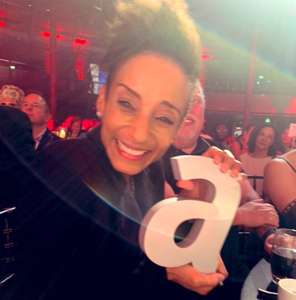 Radio 1 and TV presenter Adele Roberts won the Broadcast Prize at The Attitude Awards 2021