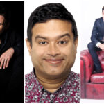 Tom Stade (left), Paul Sinha (centre) and Russell Kane (right) will star at Southport Comedy Festival