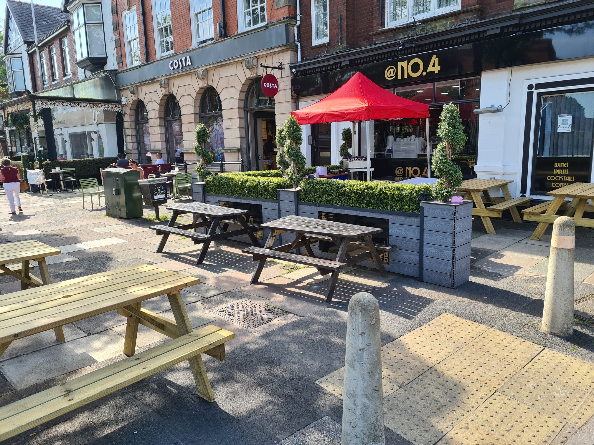 The new @No4 bar in Birkdale Village