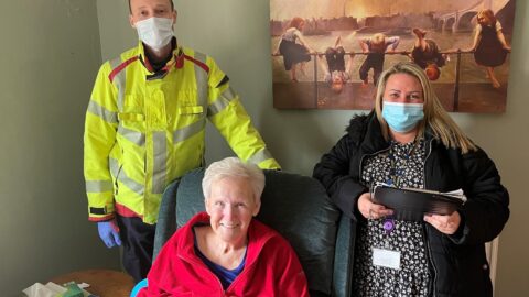 Merseyside firefighters fit free smoke alarms for over 65s on Older Person’s Day