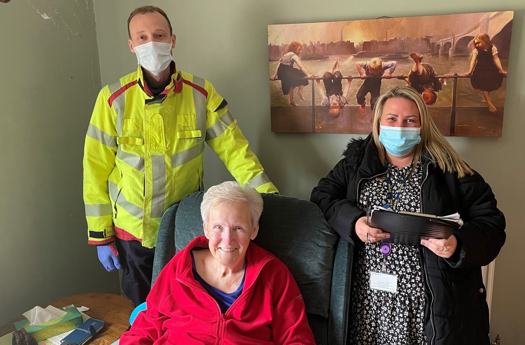 Staff from across Merseyside Fire & Rescue Service (MFRS) have been out supporting hundreds of residents over the age of 65 as part of Older Persons Day