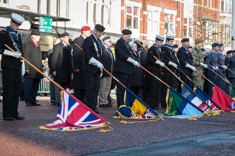 A Remembrance Service in Southport