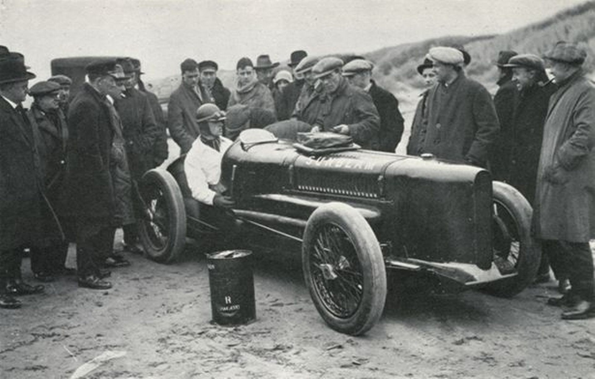 Sir Henry Segrave, who broke the land speed record on Ainsdale Beach in Southport