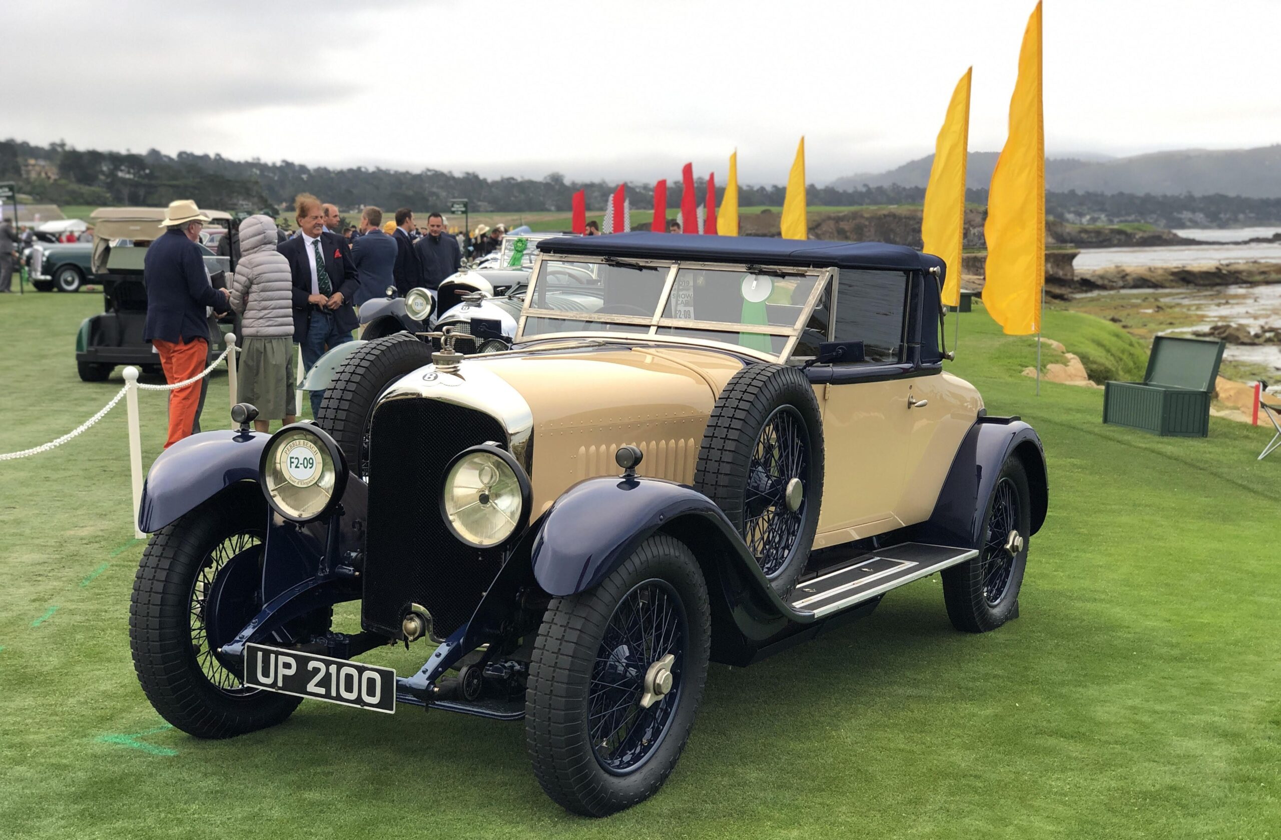 A 1928 Bentley 4.5-litre with Victor Broom drophead coachwork. Shown at Pebble Beach Concours dElegance in 2019 and at Hampton Court Palace, London. This will be among cars on display at the Southport Classic and Speed event at Victoria Park in Southport