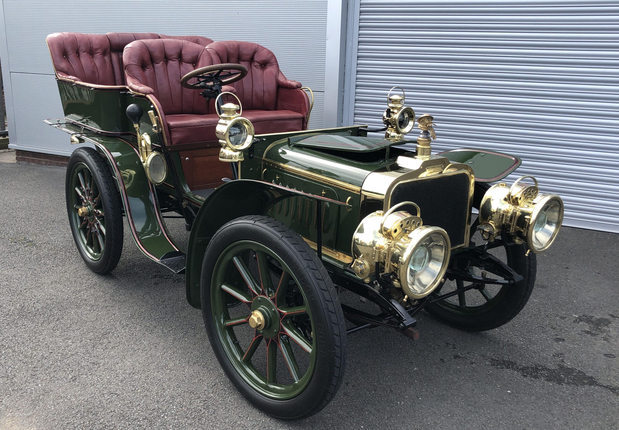 A 1903 Darracq 4-cylinder Described in the manufacturers advertising as perfectly silent and smooth running it completed the gruelling Paris to Madrid race in that year. This type of car competed in the 1903 Southport Speed Trials on the promenade, in the same class as the legendary Miss Dorothy Levitts Gladiator. This is among cars which will be on display at the Southport Classic and Speed event at Victoria Park in Southport