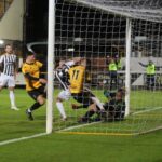 Southport FC against Spennymoor in the FA Cup