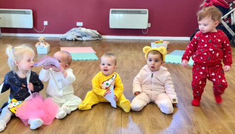 Babyballet stars dance in their pyjamas to raise money for Children In Need
