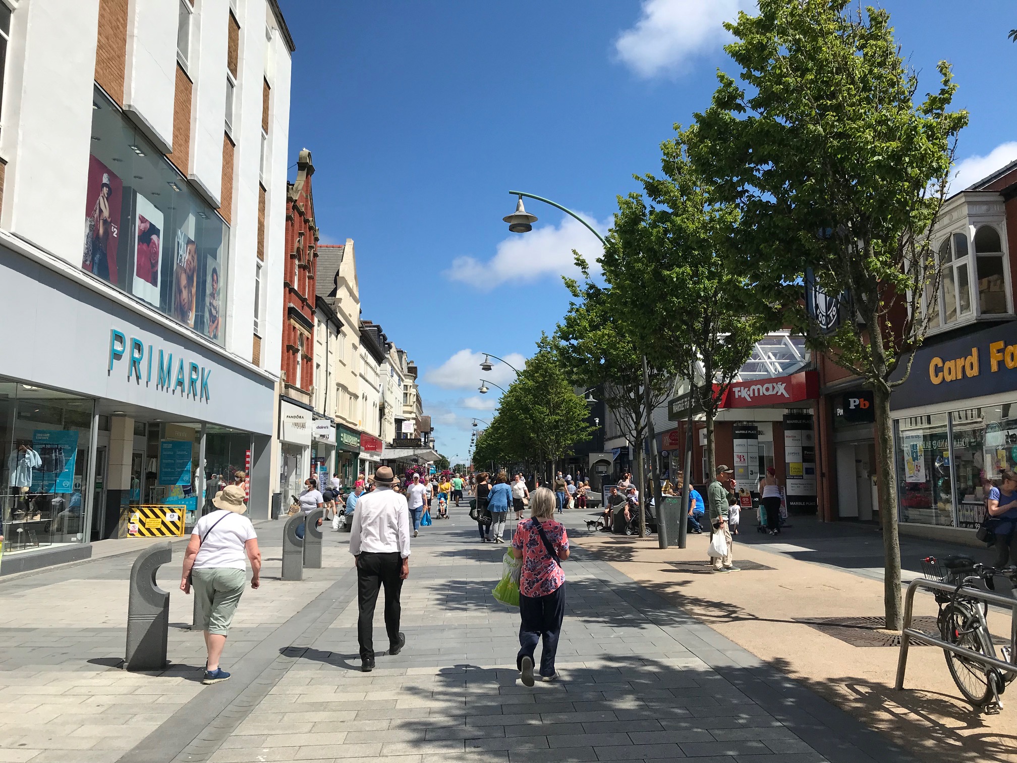 Chapel Street in Southport. Photo by Andrew Brown Media