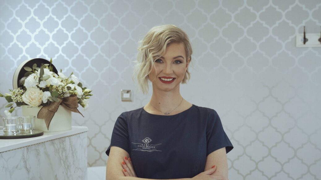 Aleksandra Calka, owner of Coco Beauty Clinic in Southport