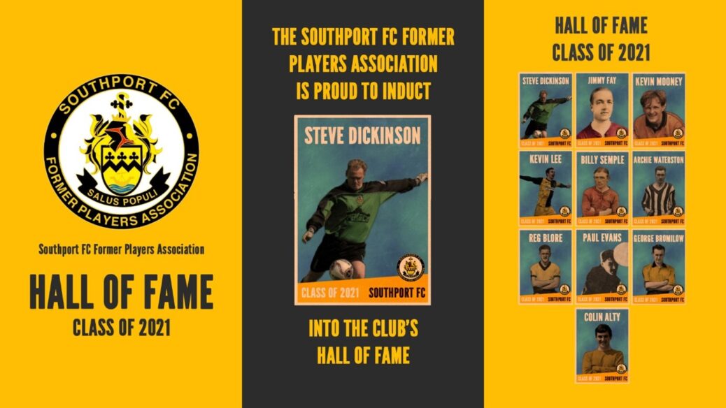 A Player Reunion & Hall Of Fame Saturday will take place at Southport FC