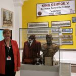 The Atkinson in Southport is staging an exhibition celebrating the centenary of King George V Grammar School and College. Pictured is College Principal Michelle Brabner