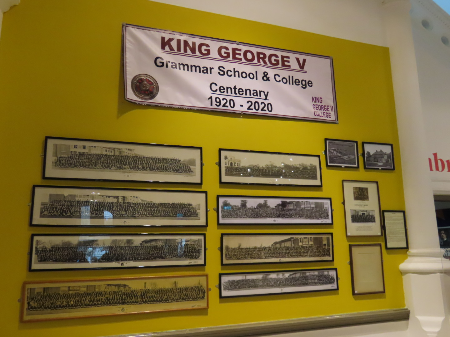 The Atkinson in Southport is staging an exhibition celebrating the centenary of King George V Grammar School and College. Photo by Andrew Brown Media