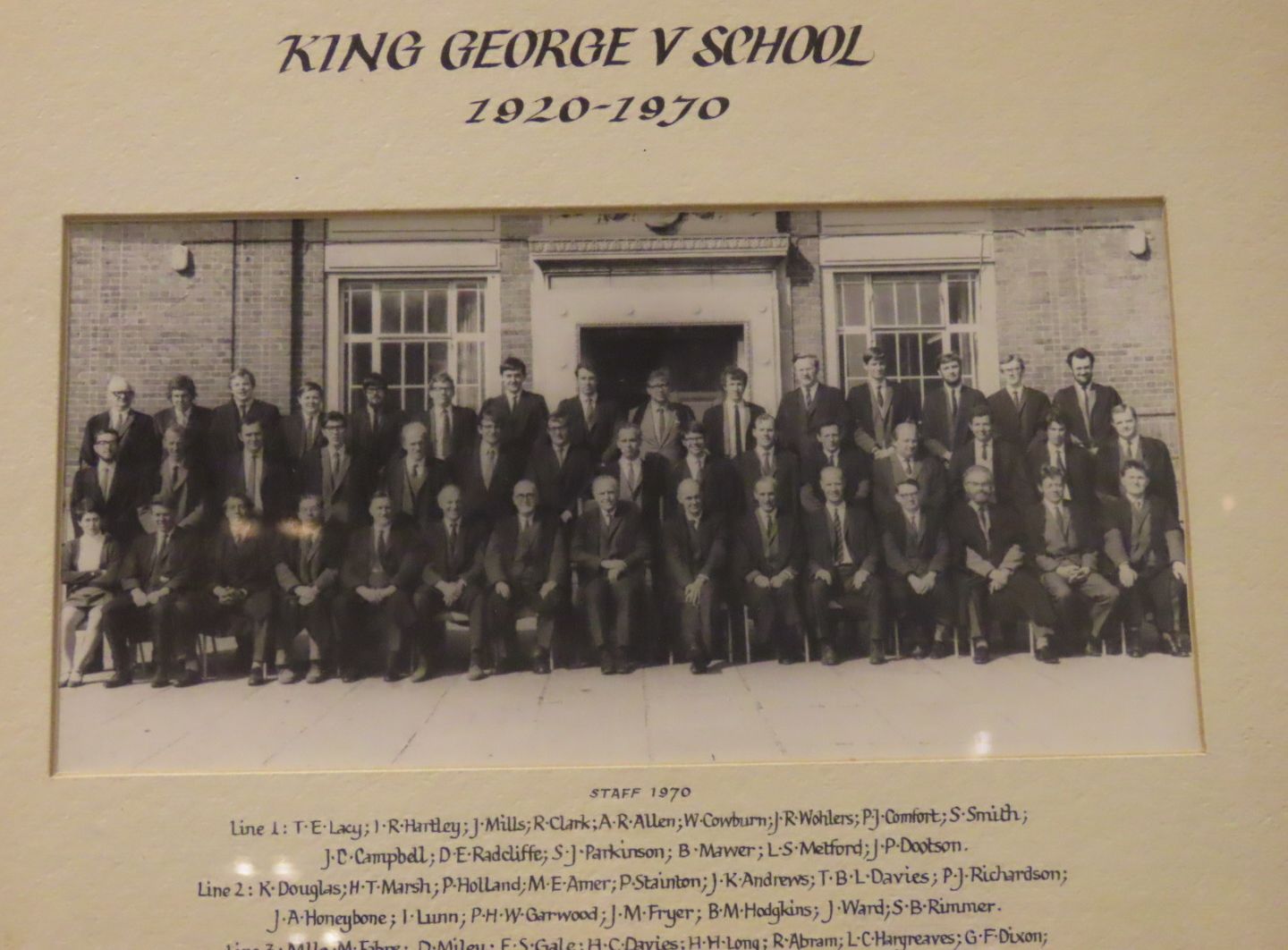 The Atkinson in Southport is staging an exhibition celebrating the centenary of King George V Grammar School and College. Photo by Andrew Brown Media 