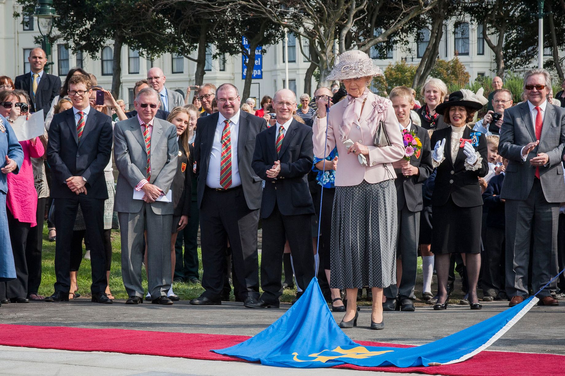 Princess Alexandra made a royal visit to Southport on Thursday, September 11, 2014, to officially unveil the completion of the £5.5million transformation of King's Gardens. Photo by Tarleton Photography