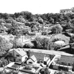 The Land Of The Little People in Southport in April 1984 with The Kingsway nightclub in the background