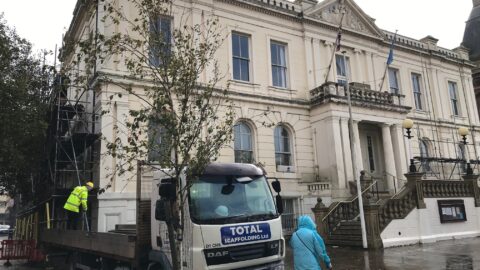 Work starts to make Southport Town Hall more energy efficient and improve historic features