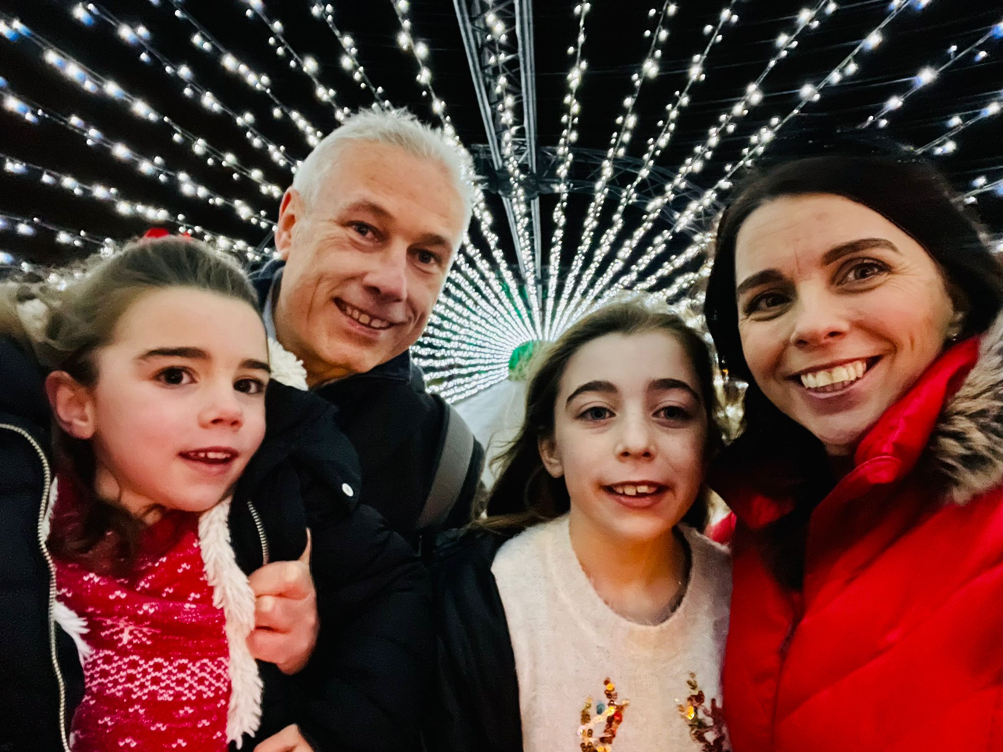 The Winter Light Trail at Victoria Park in Southport. Photo by Claire Brown