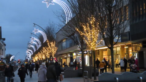 Chapel Street in Southport is sparkling after dazzling new lighting installed