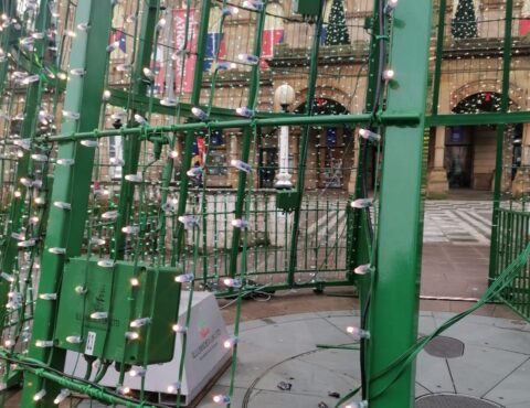 Southport Christmas tree vandalised once again as appeal made for information