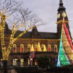 The Southport Christmas tree has been installed in the Town Hall Gardens by IllumiDx UK Ltd in a scheme commissioned by Southport BID. Photo by Andrew Brown Media