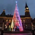 The Southport Christmas tree, installed by IlumiDex UK Ltd and commissioned by Southport BID. Photo by Andrew Brown Media