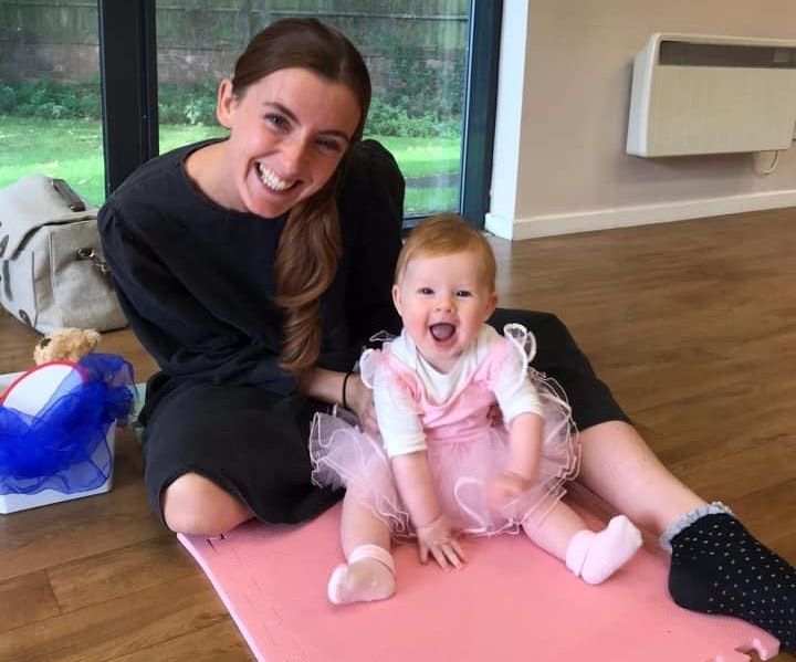 DBA School of Dance Ltd, owned by Rebekah Ryan and Jennifer Berrett, are opening a DBA School of Dance Ltd dance studio in the former Lloyds Bank building at 140 Cambridge Road in Churchtown. Miss Rebekah with a young dancer