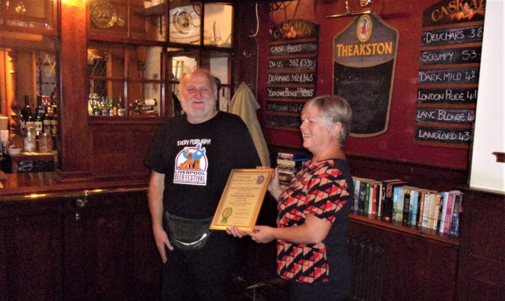 The Guest House in Southport has been awarded North Merseyside Pub Of The Year