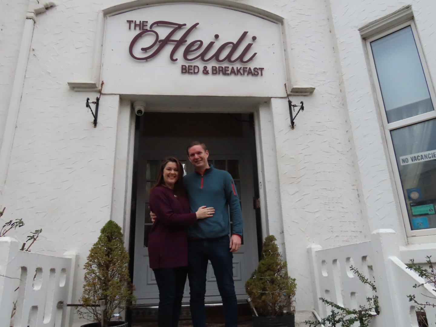 The Heidi B&B owners Michelle and Al Michie. Photo by Andrew Brown Media