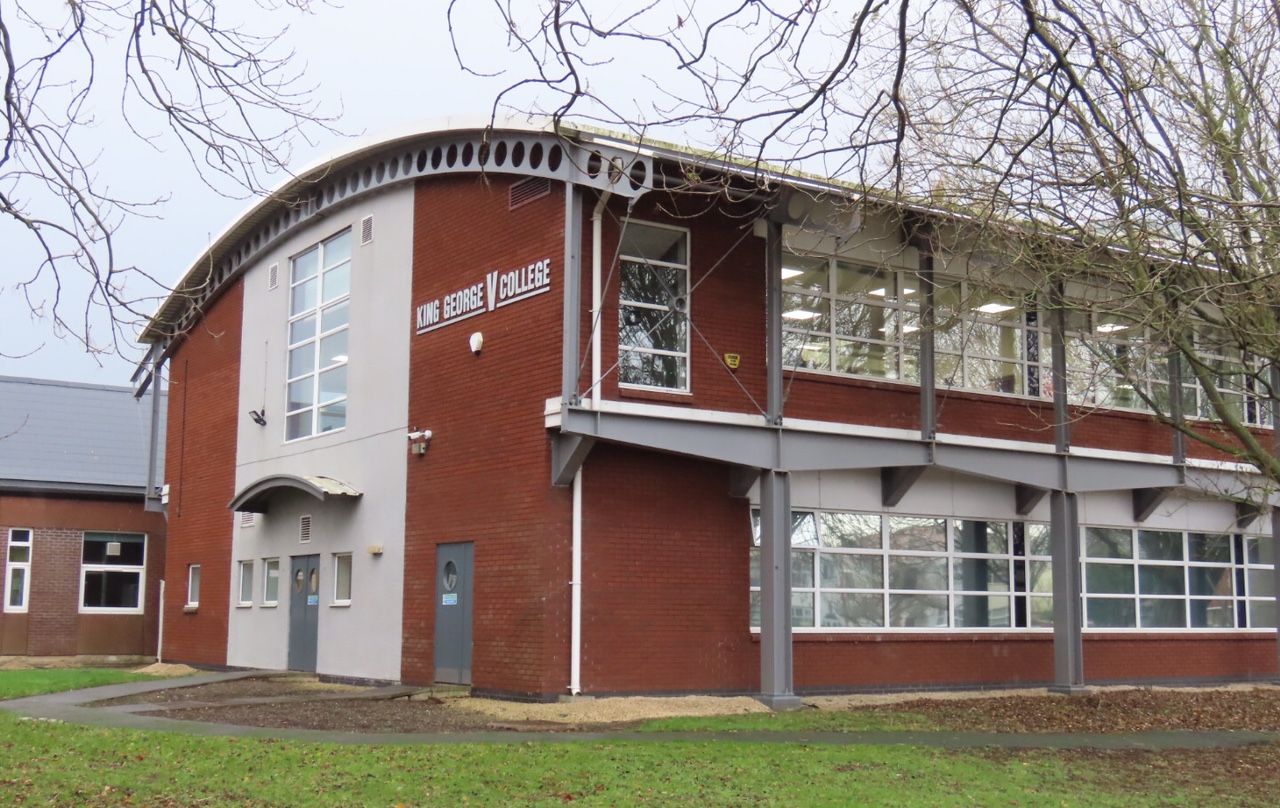 King George V Sixth Form College in Southport. Photo by Andrew Brown Media