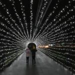 The Luminate Winter Light Trail in Southport