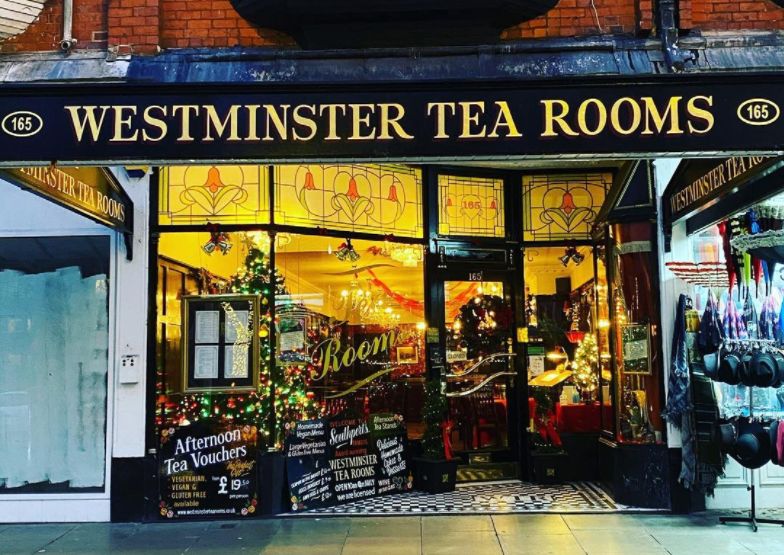 Westminster Tea Rooms on Lord Street in Southport. Photo by Marc Almond