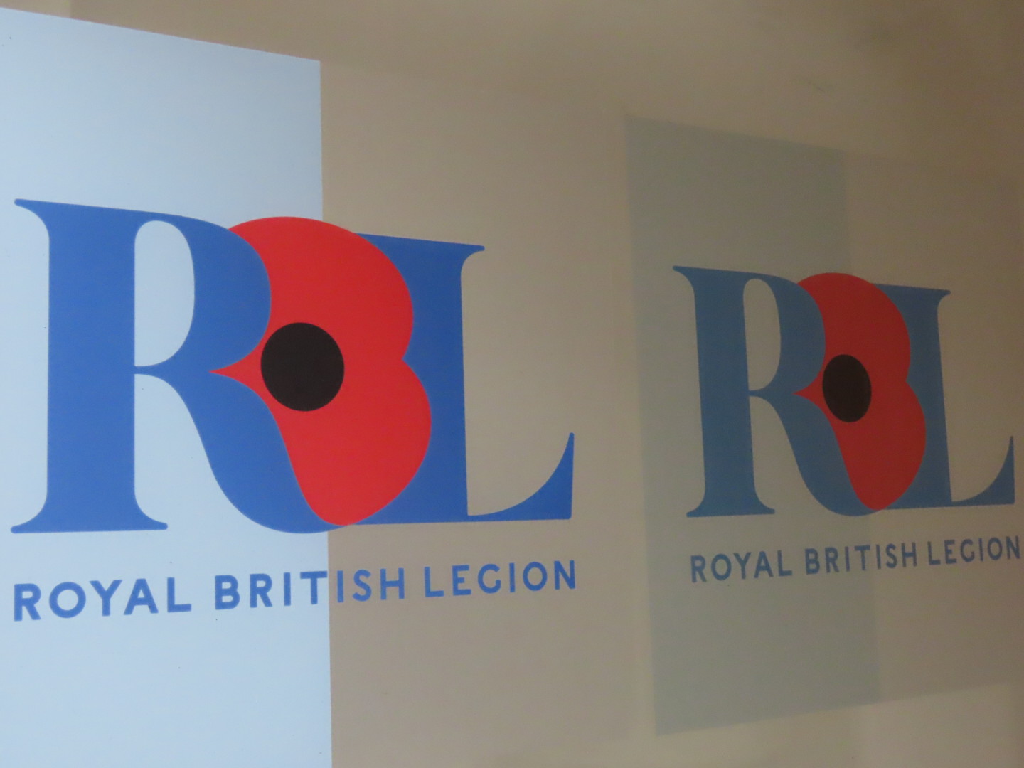 The new Royal British Legion branding at the new Southport Veterans Hub on Wesley Street in Southport town centre. Photo by Andrew Brown Media