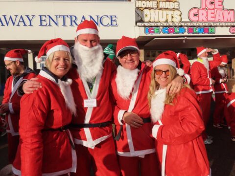 Queenscourt Hospice Santa Sprint 2022 in Southport postponed due to icy weather