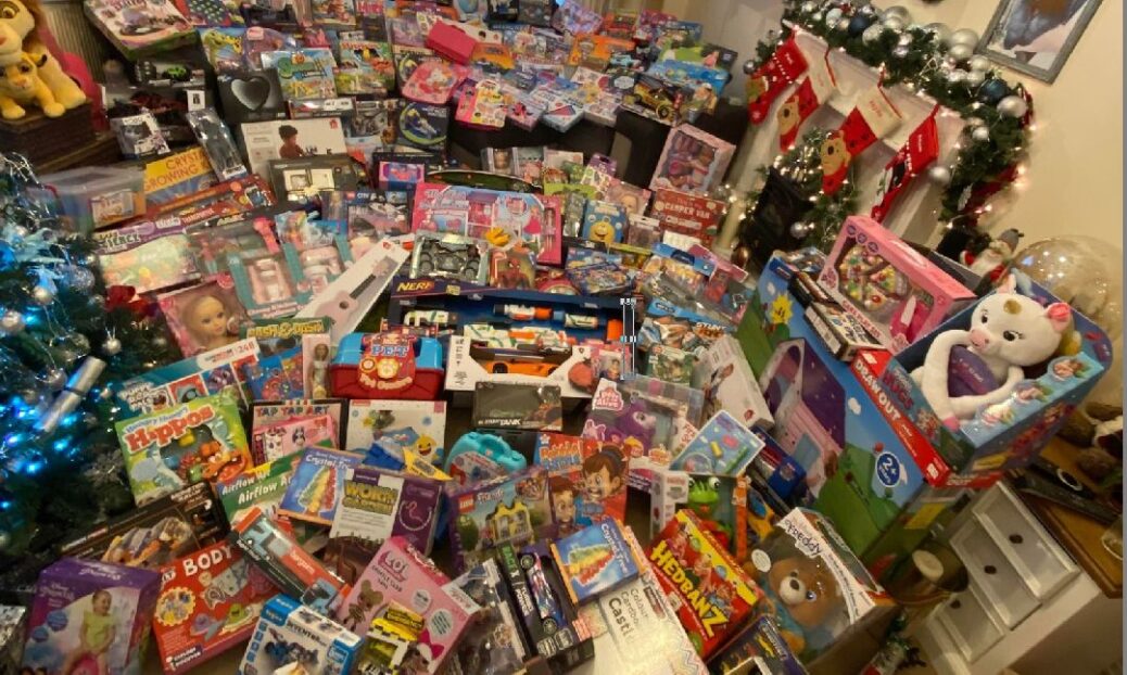Toys donated through the Southport Charity Christmas Parade