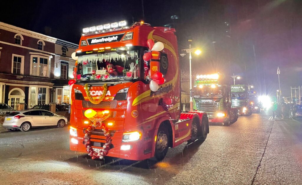 Southport Charity Christmas Parade. Photo by Andrew Brown Media