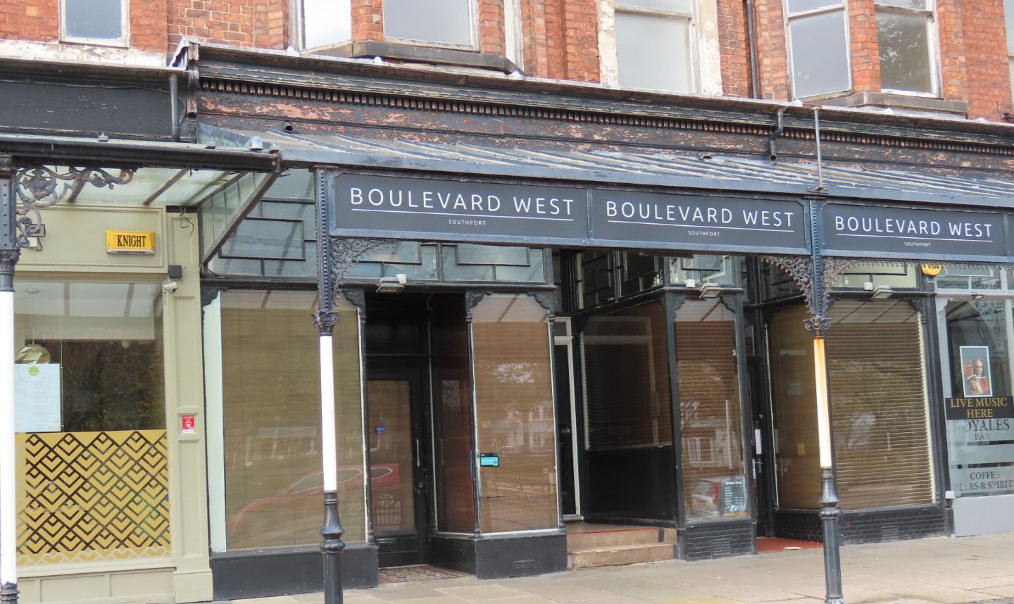 Boulevard West on Lord Street in Southport. Photo by Andrew Brown Media