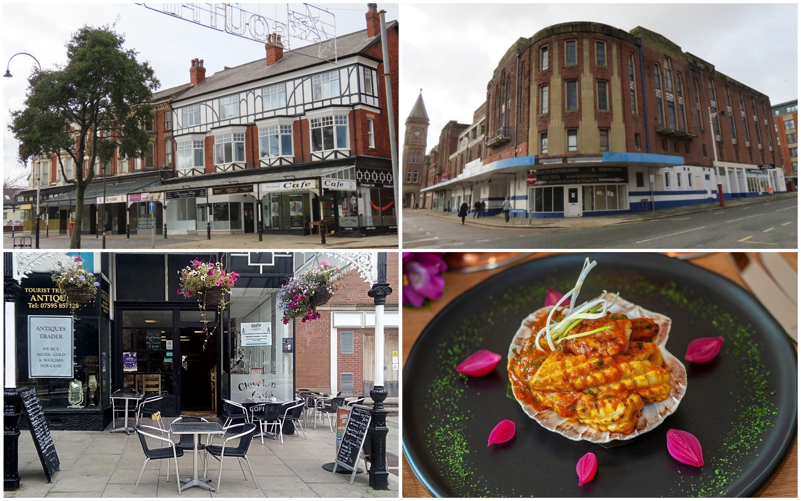 Businesses in the Western Quarter of Lord Street in Southport. Image by Andrew Brown Media