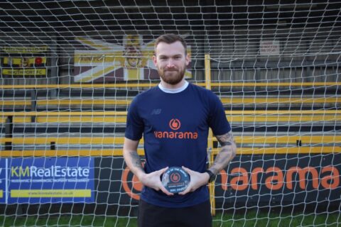 Southport FC goalkeeper Cam Mason wins Vanarama National North Player Of The Month for December