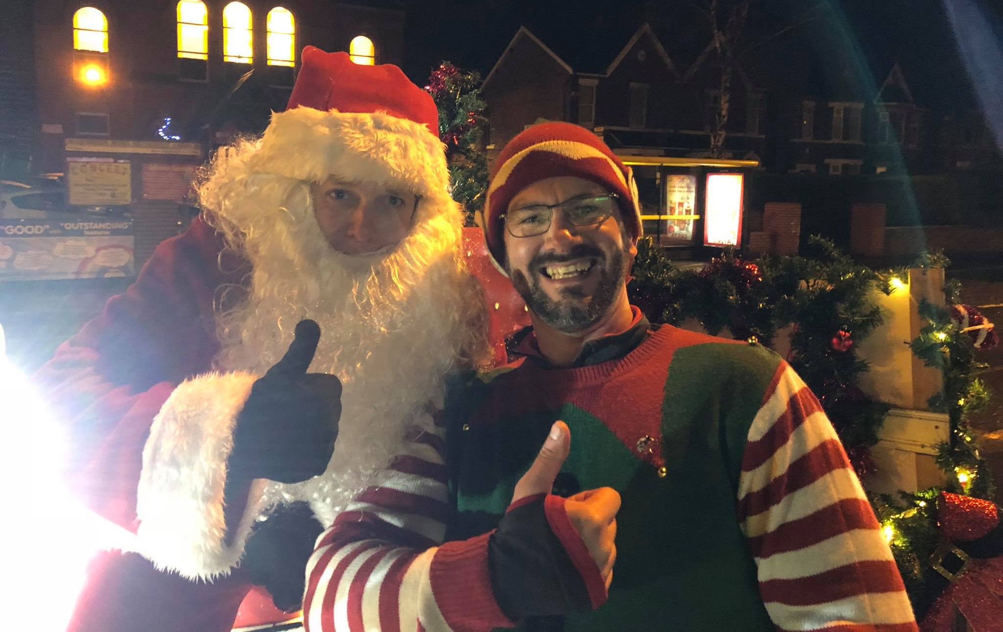 The Southport Hesketh Round Table Santa Sleigh and their dancing Santa raise thousands of pounds for local charities every year