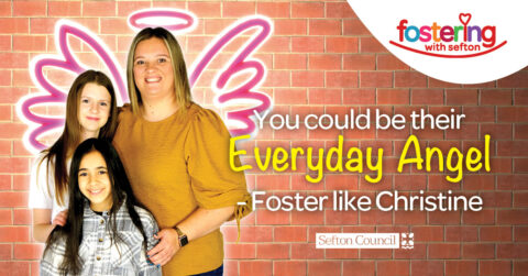 Everyday Angel campaign launched to salute foster carers who transform children’s lives in Sefton
