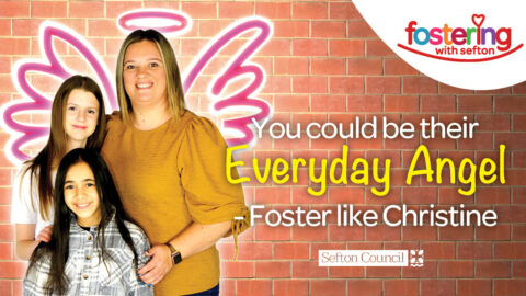 Everyday Angel campaign launched to salute foster carers who transform children’s lives in Sefton