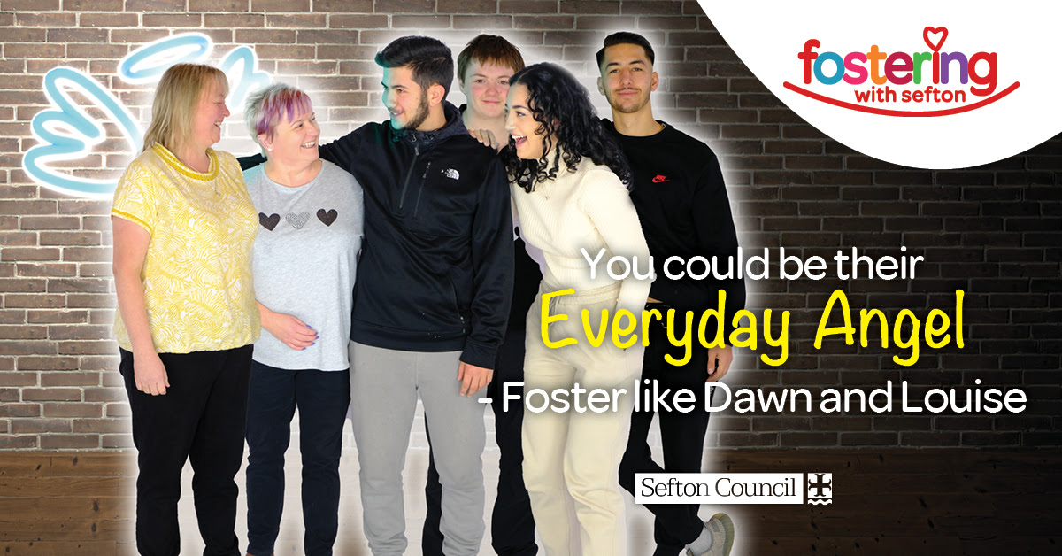 Sefton Council is launching its #EverydayAngel campaign to show its appreciation for all the fantastic work foster carers do and for the care they provide