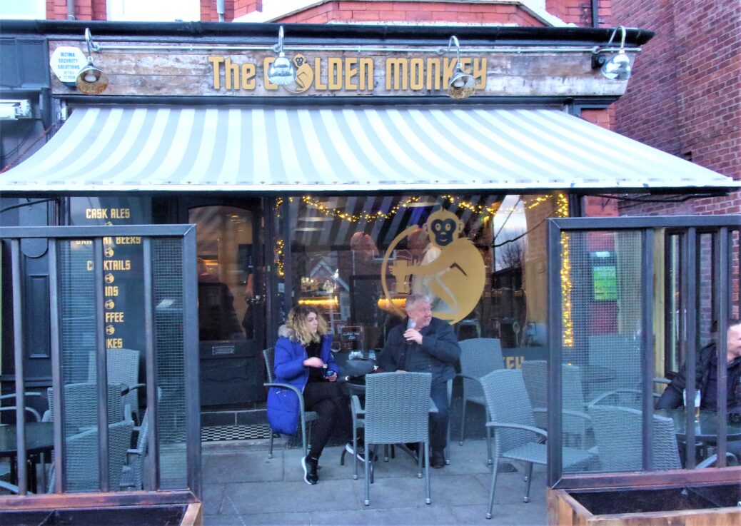 The Golden Monkey bar in Ainsdale in Southport. Photo by Southport CAMRA