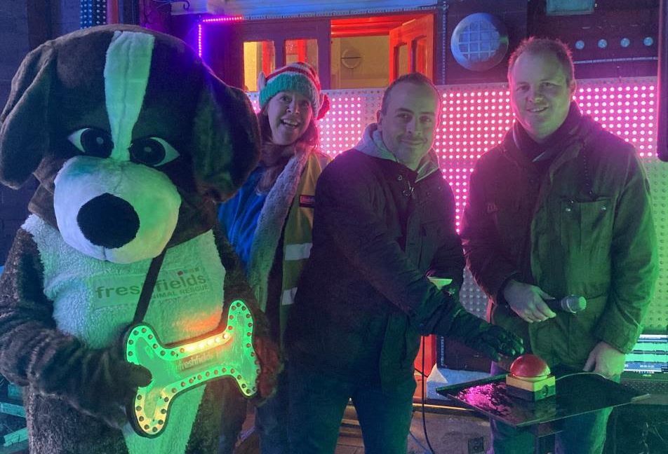 The Sidney Road Lights Christmas 2021 display has raised more than £2,000 for charity