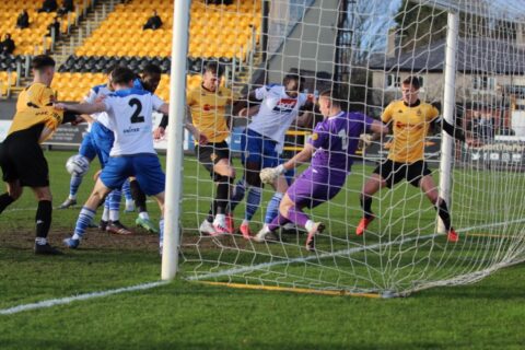 Southport FC’s biggest crowd of the season roars them on to vital 2-1 win over Guiseley