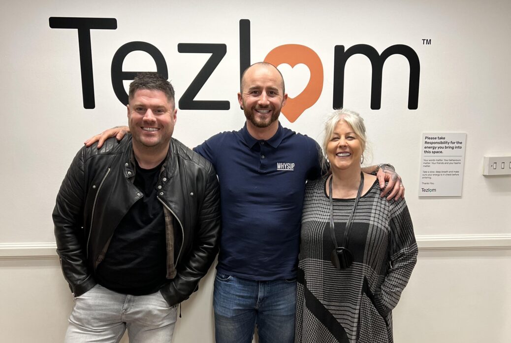 Tezlom Director Ryan Armitage (left) has begun a unique collaboration with Whysup, a company dedicated to raising awareness for mental health and addiction