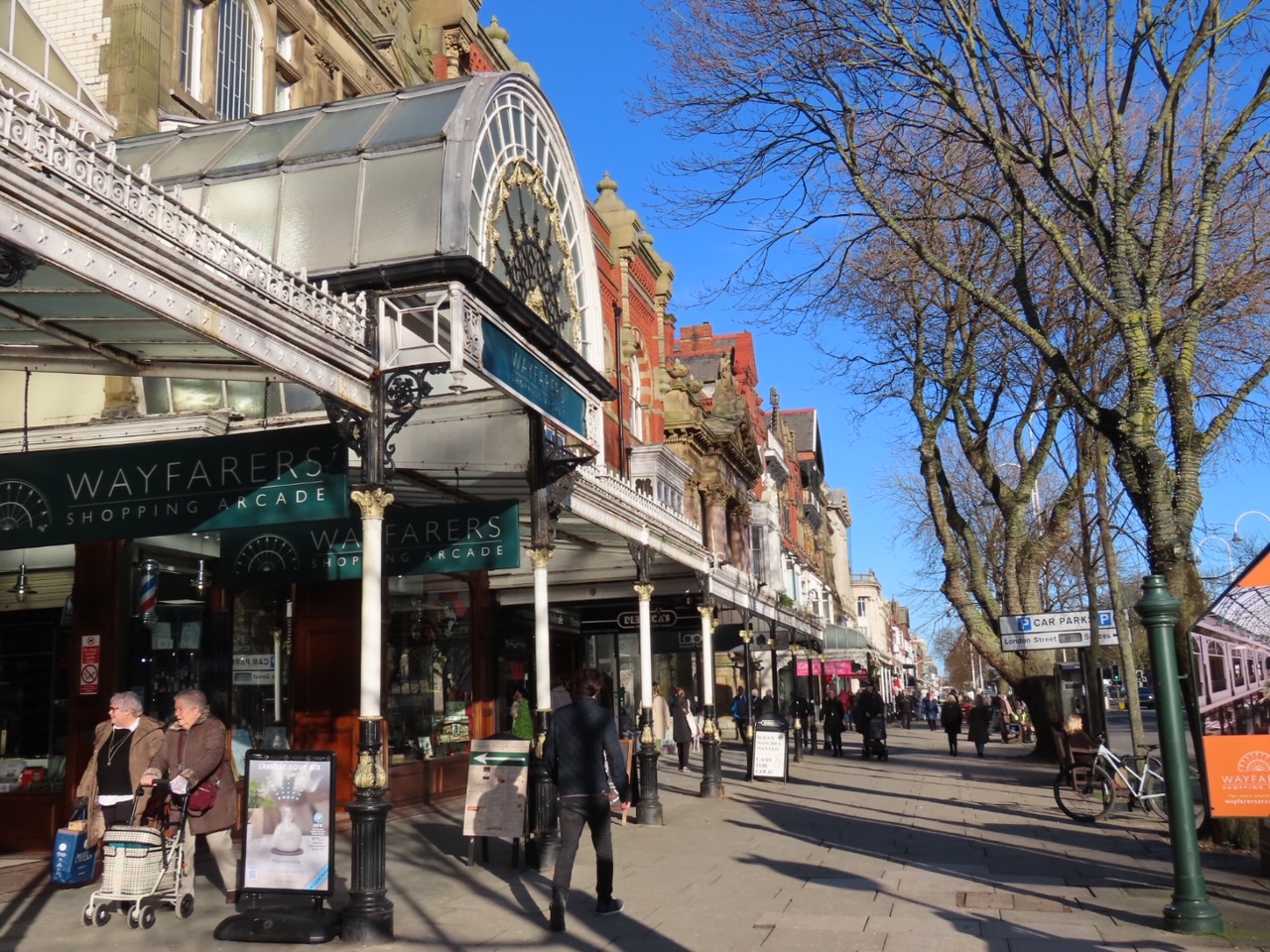 Wayfarers Arcade on Lord Street in Southport. Photo by Andrew Brown Media