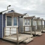 Beach huts at St Annes in Lancashire. Photo by Andrew Brown Media