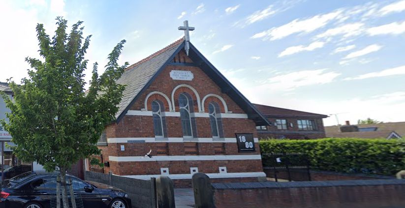 Crossens Methodist Church in Southport
